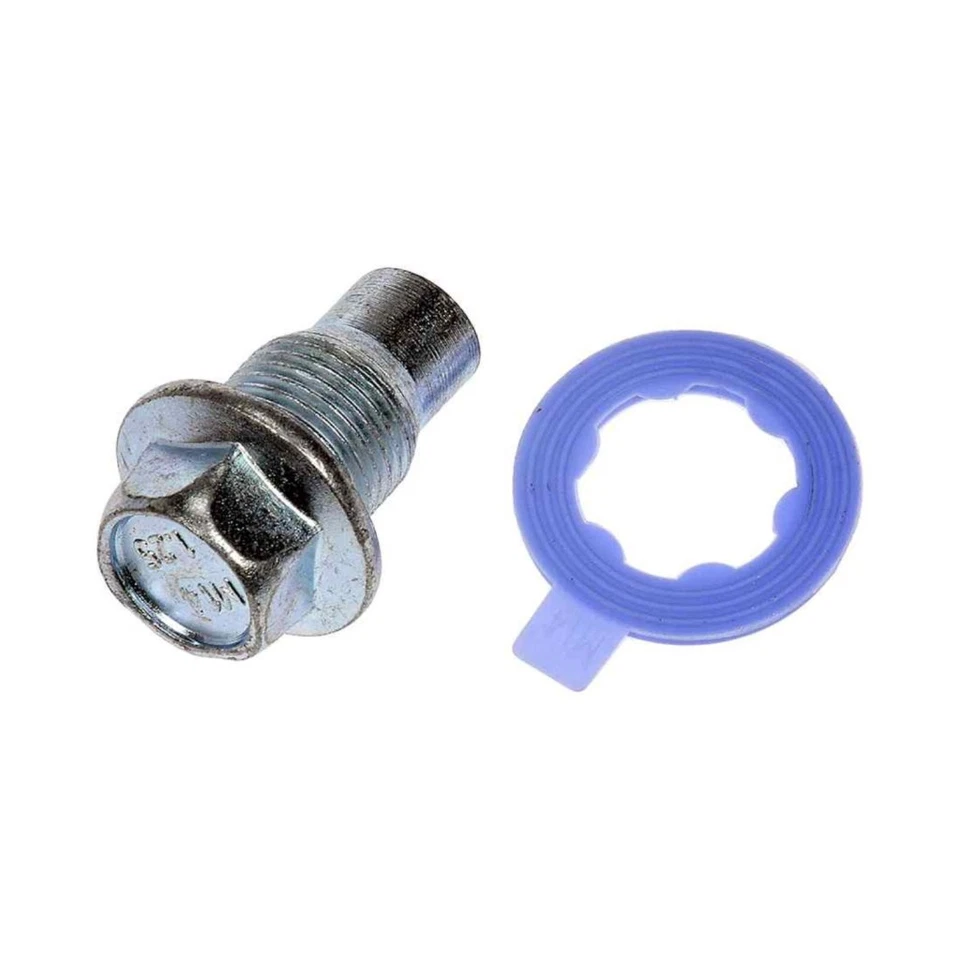 Tapón de drenaje de aceite para Ford F-250 HD 1997 | Material de acero plateado | Junta 83500271 Foto 3 de 4