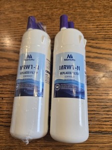 2 Pack Marriotto MRW1-N Refrigerator Water Filter Replacement EDR1RXD1, WHR1RXD1