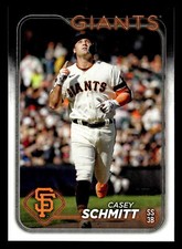 Casey Schmitt 2024 Topps #403 San Francisco Giants