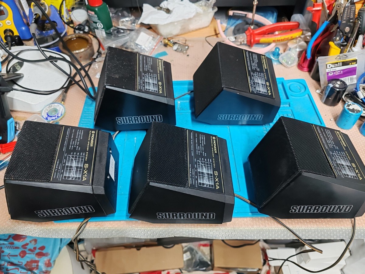 Pioneer S-X1A Vintage surround speaker set of 5 Good condition
