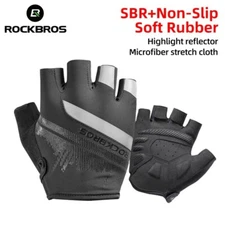 ROCKBROS Bicycle Half Finger/Long Gloves Shockproof Breathable Bicycle Gloves