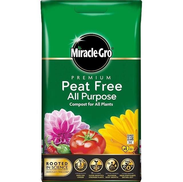 Miracle-Gro Peat Free Houseplant Potting Mix - 10L - Image 8
