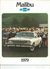 Original 1979 Chevrolet  Malibu  dealer sales brochure, catalog