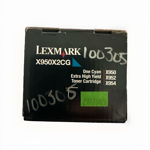 LEXMARK X950X2CG cyjan bardzo wydajny toner 22k - Zdjęcie 2 z 2