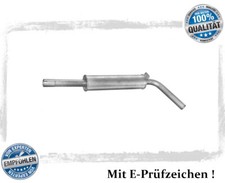 Mittelschalldämpfer für VW Polo 9N 1.2 40/47KW Bj.01-05 Auspuff Mitteltopf