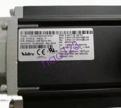 1PCS NEW Nidec 115u3a300bacaa115190 motor Shipping DHL/FedEx