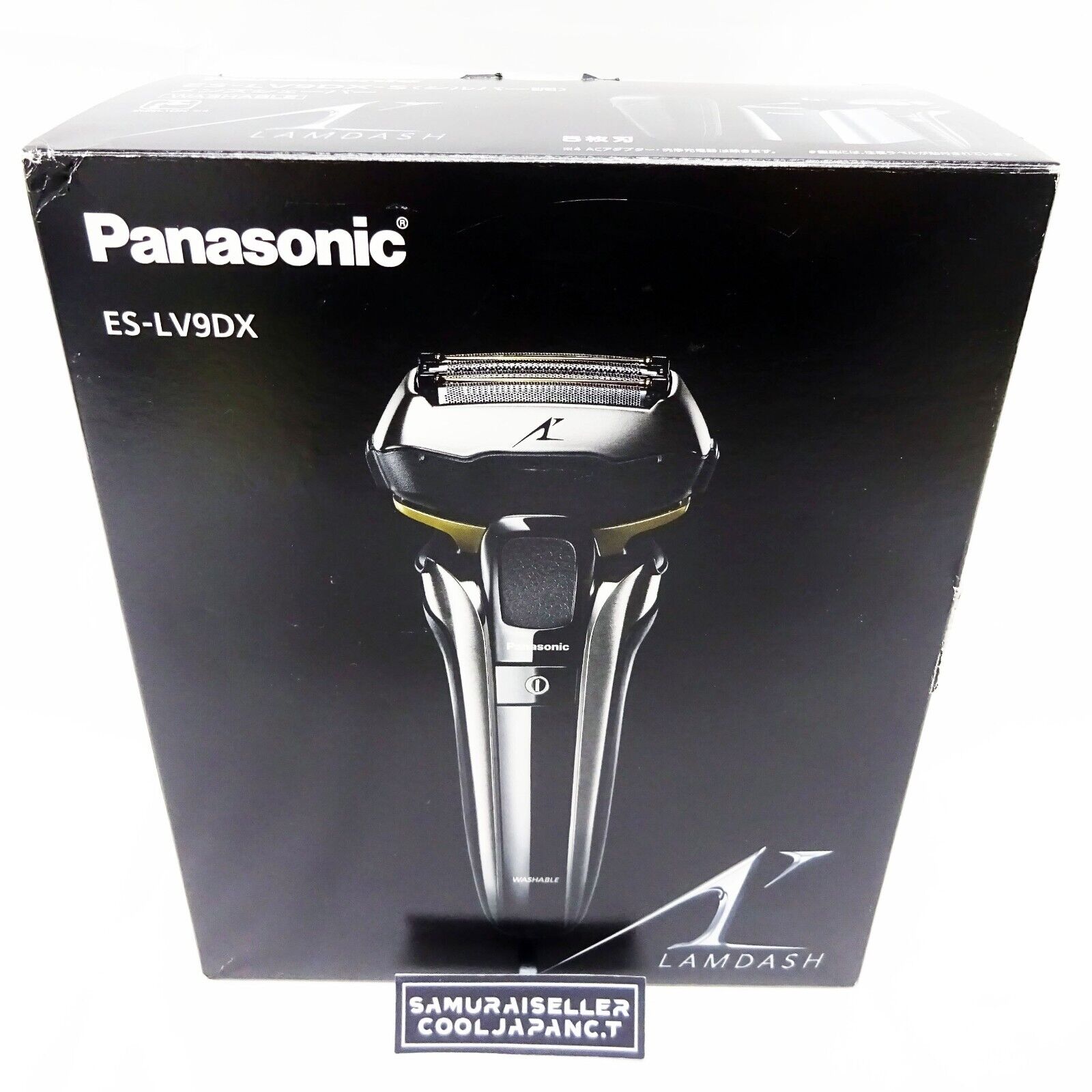 Panasonic LAMDASH Men's Shaver 5 Blades Silver Washable ES