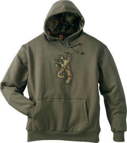 Browning Tech Auric Hoodie - Polyester Fleece Pullover, 2XL, Buckmark Embroidered Hooded Sweatshirt - View #7
