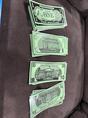 Buy It Right Shopping Game, replacement MONEY, 1s,5s,10s,20s