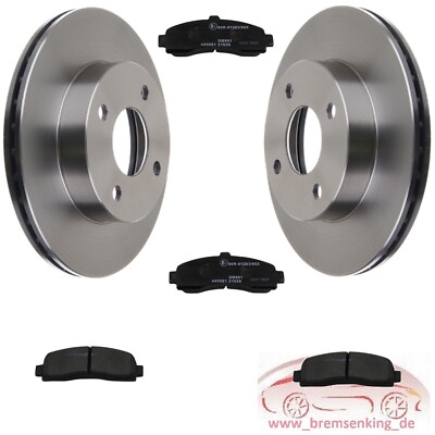 Produktbild von MAXGEAR Set Bremsscheiben Vorne Belüftet + Bremsbeläge