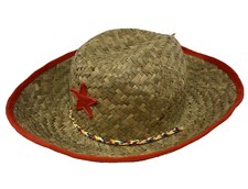 Children Sheriff Cowboy Straw Hats