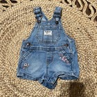 OshKosh B'Gosh baby girls World's Best Overalls, Flowers & Butterflies 3 Months