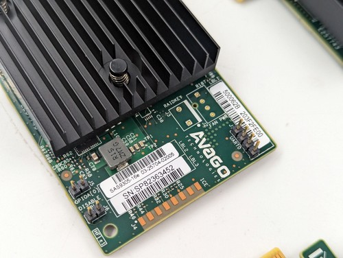 Lot of 4 Avago SAS9305-16e 4-Port PCI-e to 12Gb/s SAS HBA Adapter 03-25704-02005 - 第 2/4 張圖片