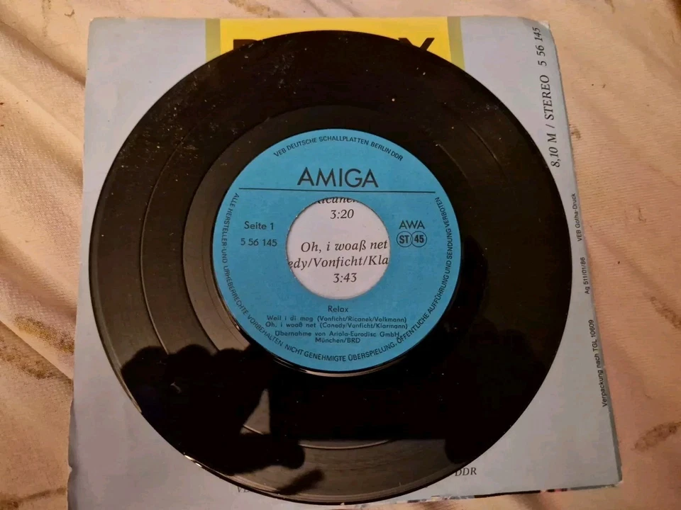 Relax - Weil I Di Mog (EP VINYLSINGLE/DDR PRESSUNG) - Bild 3 von 3