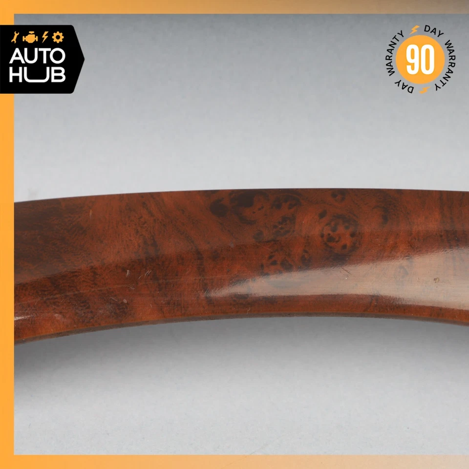 98-05 Mercedes W163 ML430 ML500 Cubierta de manija de puerta delantera o trasera derecha madera OEM Foto 4 de 4