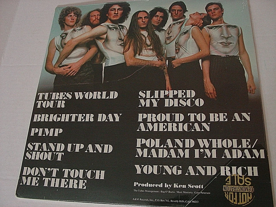 👀 THE TUBES "YOUNG & RICH" RARE 1976 LP 1st PRESS SP-458 DEMO STAMP~~SEALED 👀 Foto 3 de 4