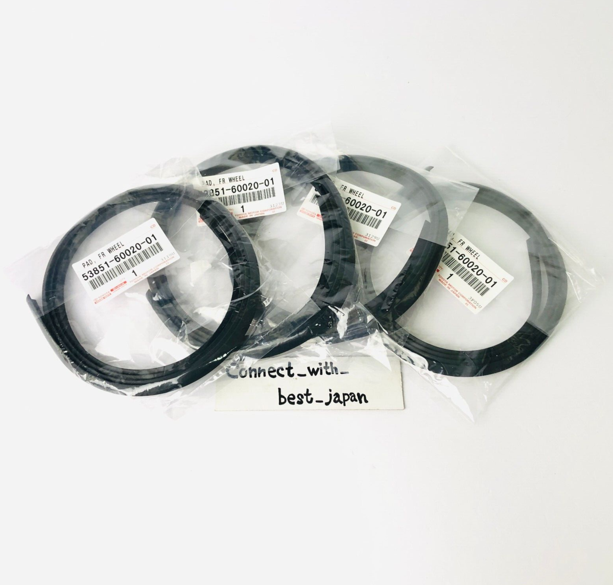 ラバン TOYOTA GENUINE Land Cruiser PAD WHEEL OPENING EXTENSION 53851