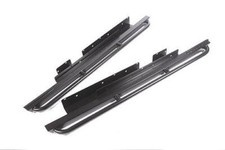 Terrafirma Steel Rock & Tree Sliders (Pair) -Land Rover Discovery 2 Td5 -TF809