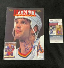 Brendan Shanahan Signed St Louis Blues March 1995 Magazine JSA COA RR34193