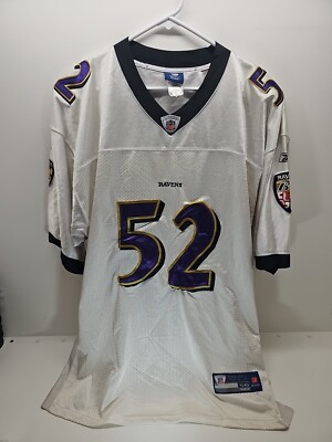 Ray Lewis #52 Baltimore Ravens Vintage NFL Football Jersey size 56 (94)(H) 