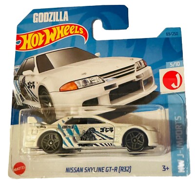 Hot Wheels - Nissan Skyline GTR R32 - White - HW J Imports 5/10 | eBay