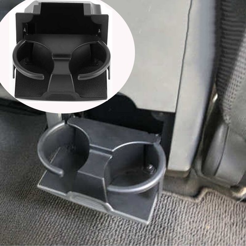 BLACK Rear Console Cup Holder Fits 2005-2019 Nissan Frontier Xterra 96965-ZP00C - Picture 3 of 12