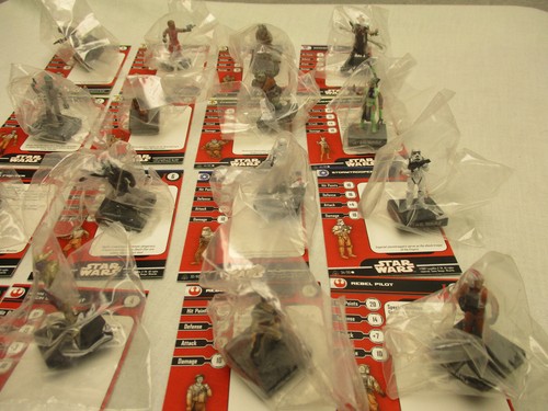 Star Wars Minis Miniaturas Alianza e Imperio Complete Commons NUEVO EN PAQUETE - Imagen 3 de 3