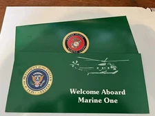 1 Marine One HMX-1 Seal President safety Card Pamphlet Sikorsky Helicopter VH3