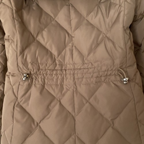 NWT $398 COLE HAAN Puffer Zip Bib Insert Hood Packable Down Parka Jacket Coat S - Picture 6 of 12