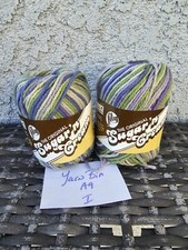 NOS Lily Sugar' N Cream mixed Lot Color 02235 Mixed Lot Yarn 2 Skeins Multi Read