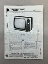 Philco B451PWA Service Manual Sams Photofact Free Shipping