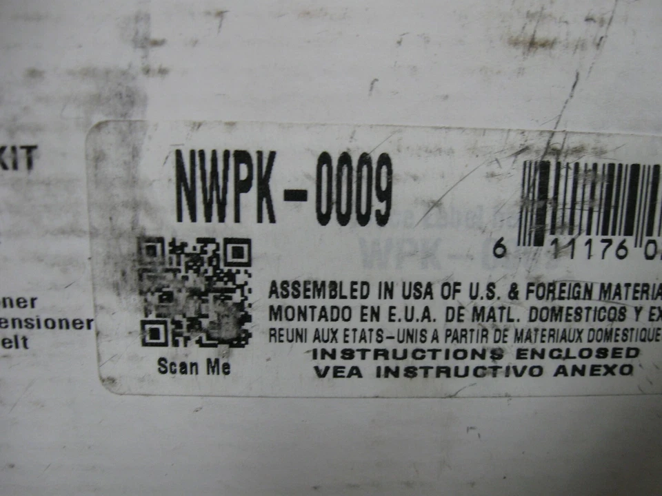 NEW ASC ENGINE TIMI9NG BELT KIT WITH WATER PUMP (PN NWPK-0009) Foto 2 de 2