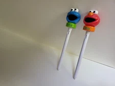 2 NEW COOKIE MONSTER & ELMO SESAME STREET STYLUS FOR DS DSI, DSIXL, 3DS #J15