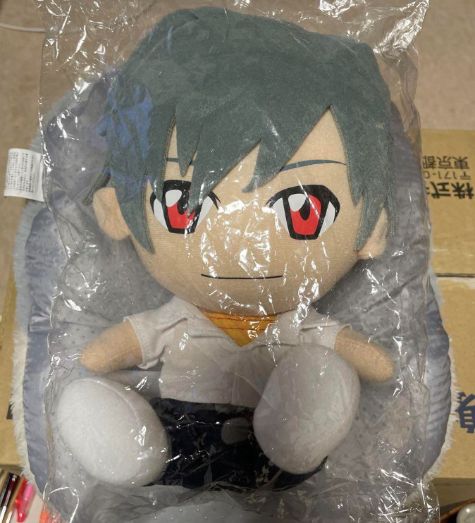 Neon Genesis Evangelion Nagisa Kaworu original Plush Doll 22cm movic Japan Anime