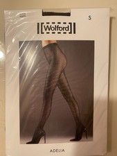 Wolford Adelia Tights Small Java Brand New 