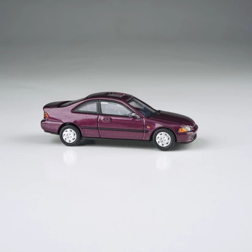 Honda Civic 1995 cupé PARA64 1:64 EJ1 - rojo camelia/púrpura - Imagen 5 de 6