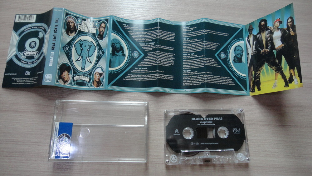 The Black Eyed Peas Elephunk THAILAND CASSETTE TAPE Rare! Fergie eBay