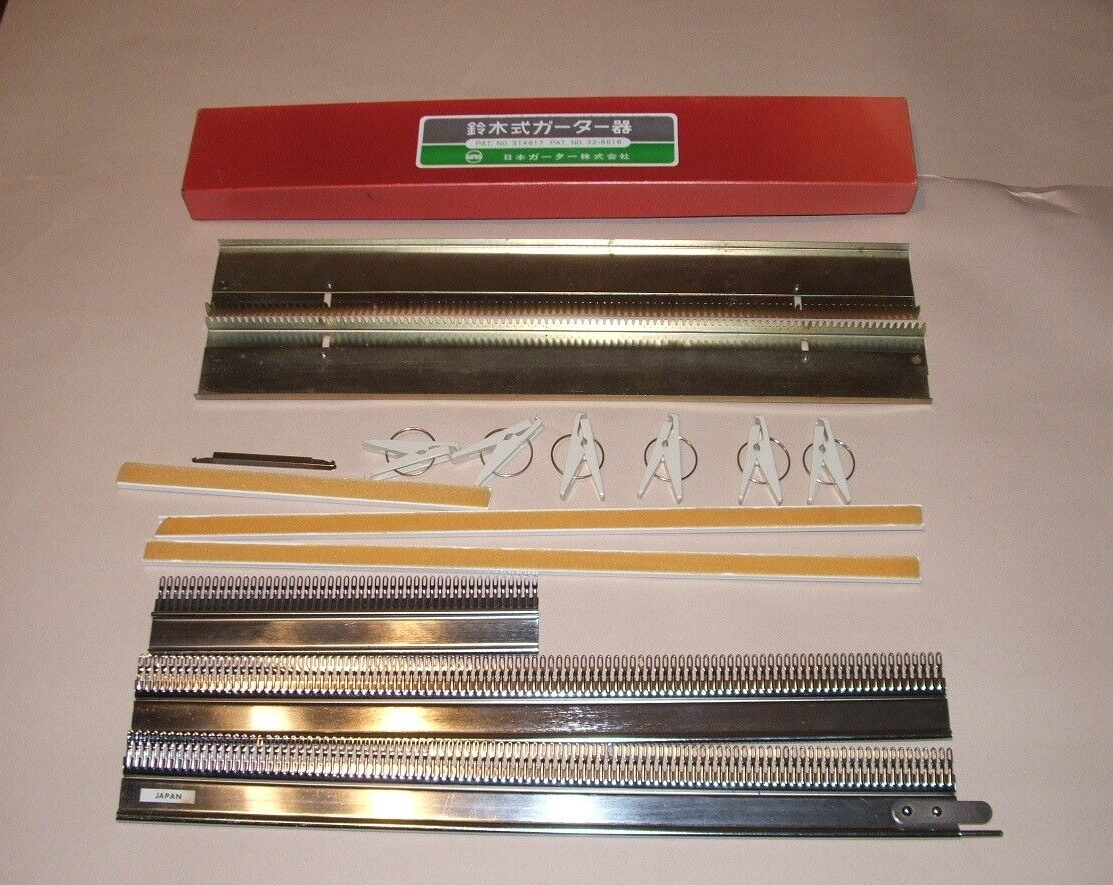 Standard Gauge Garter Bar for 4.5mm Knitting Machines Made in Japan