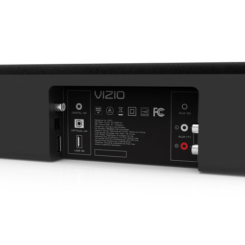 vizio 3 channel soundbar