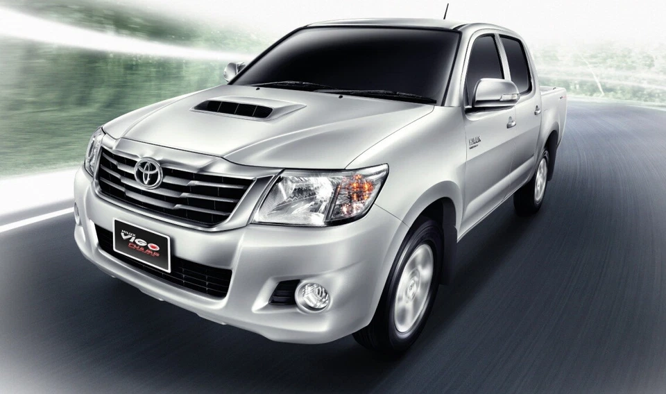 11 2012 13 14 Luz de circulación diurna Lámpara DRL V2 2 piezas en Toyota Hilux Vigo Champ Foto 3 de 3