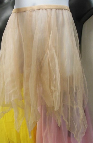 CHIFFON 2 Layer Pointed Hem BALLET SKIRT COLORS Ballet Lyrical OVR 100 n stock - Picture 28 of 48