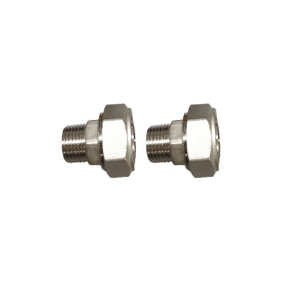 2 pcs MaxLINE Piping 1/2'' NPT Adaptor Fitting M8005 Air Compressed Connector