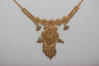 Signed BHINDI 22K Gold Hand-made 