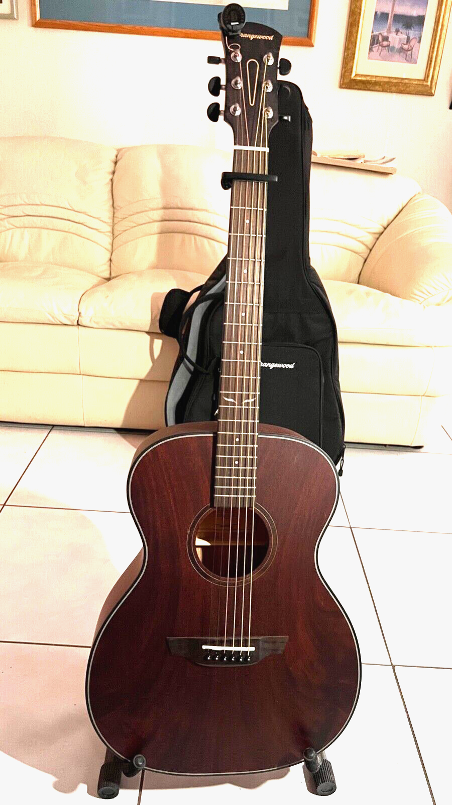 ORANGEWOOD GUITAR "OLIVER" MAHOGANY ACCOUSTIC GUITAR LEFT HANDED eBay