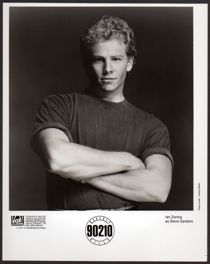IAN ZIERING Beverly Hills 90210 TV Series VINTAGE ORIG PHOTO