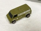HOT WHEELS RED LINE FLYING COLORS MILITARY POLICE VAN