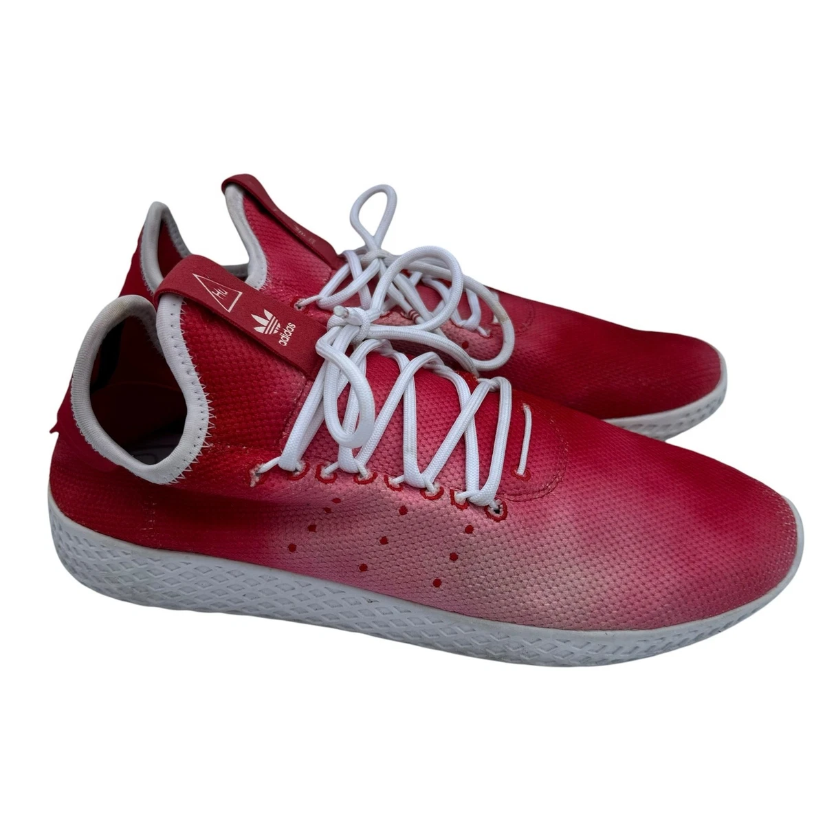 adidas Pharrell x Tennis Hu Holi Festival Red for Sale  display picture 3