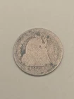 1851 Seated Liberty Silver Dime 10c