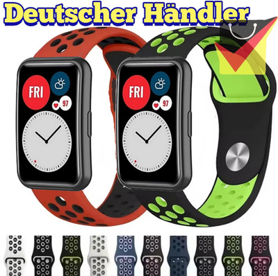 Silikon Armband für Huawei Watch Fit /NEW /SE Uhr Sport strap smart tracker band