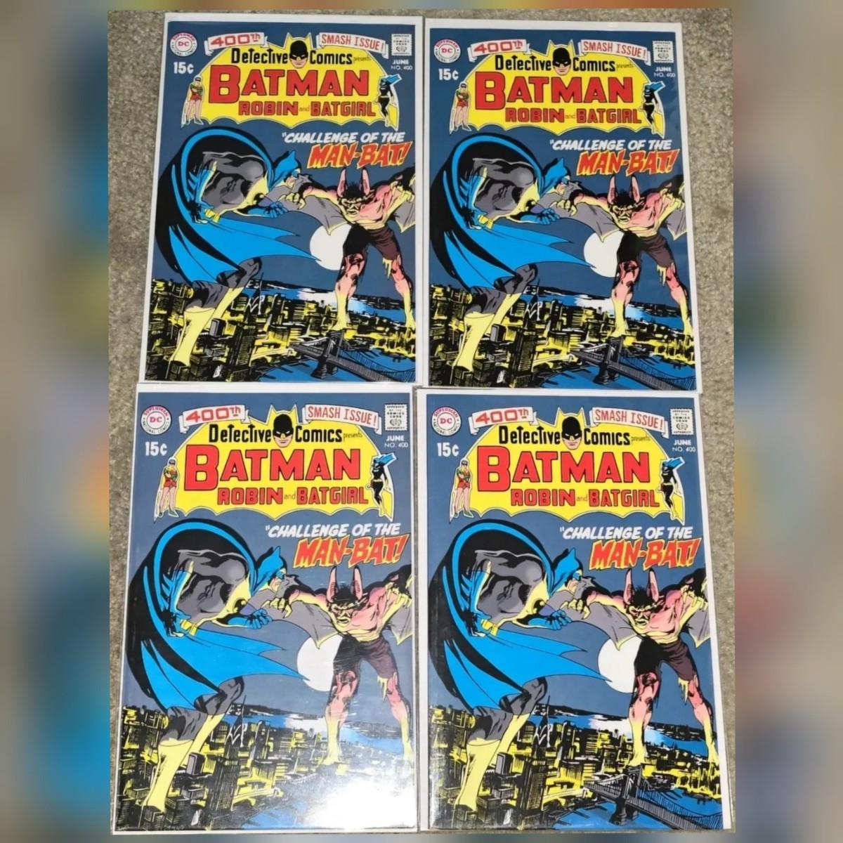 Rare VHTF Detective Comics 400 MX 1st App Man-Bat Neal Adams 1970